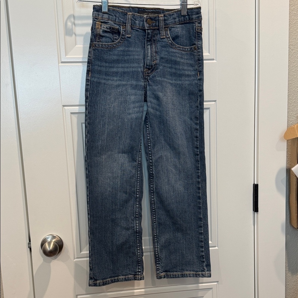 Cody James relaxed boot Jeans in Dark Blue Wash
